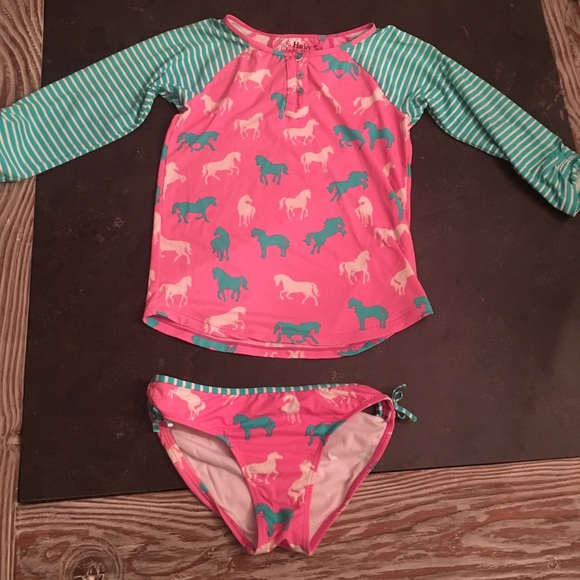 hatley rash guard swimsuit